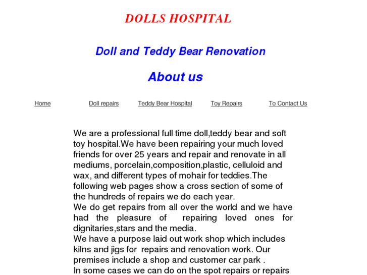 www.dolls-hospital.com