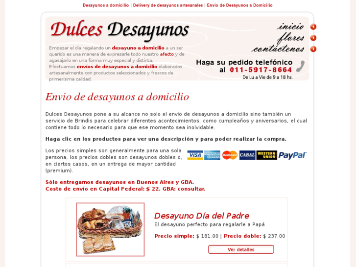 www.dulces-desayunos.com.ar