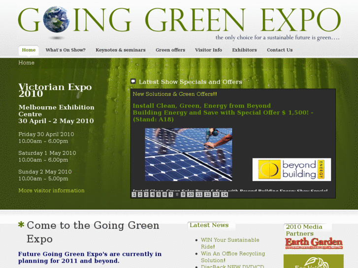 www.goinggreenexpo.com.au