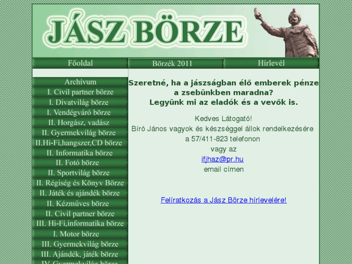 www.jaszborze.hu