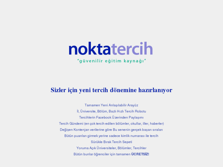 www.noktatercih.com