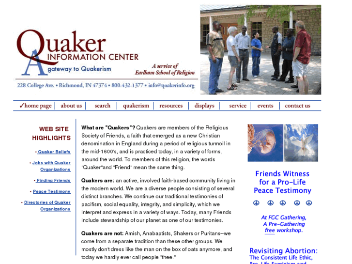www.quakerinfo.org
