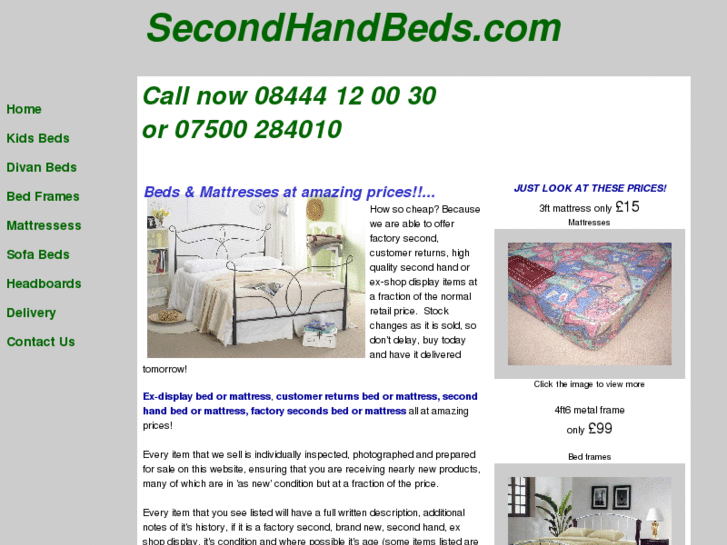 www.secondhandbeds.com