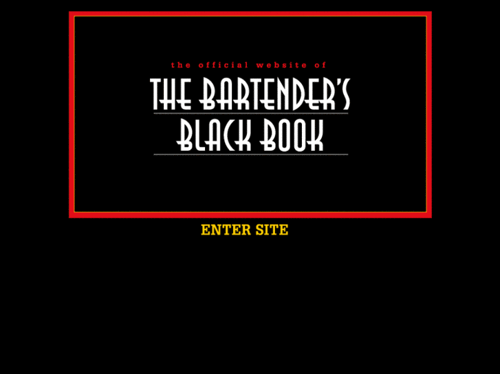 www.thebartendersblackbook.com