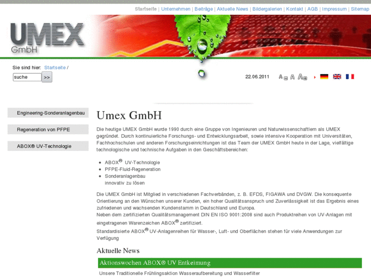 www.umex-gmbh.de