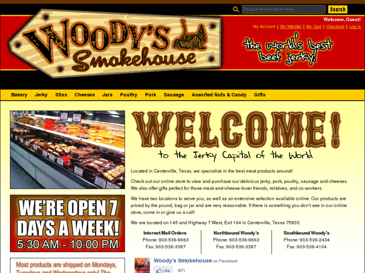 www.woodys-smokehouse.com