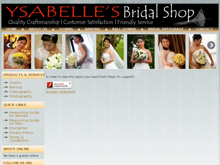 www.ysabellesbridals.com