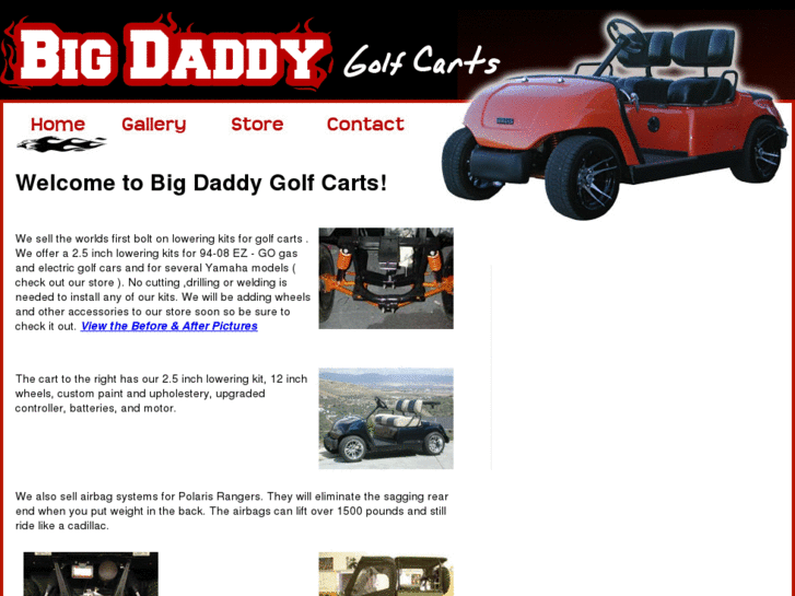 www.bigdaddygolfcarts.com