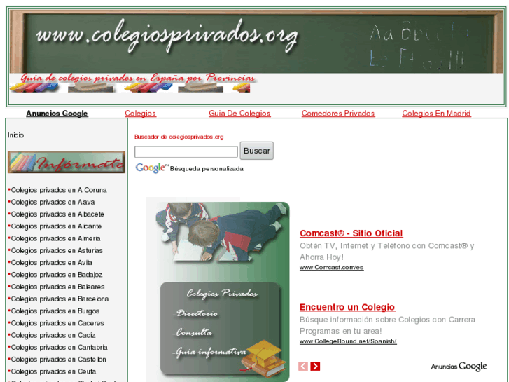 www.colegiosprivados.org