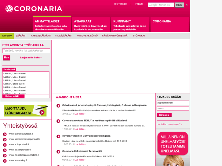 www.coronaria.fi