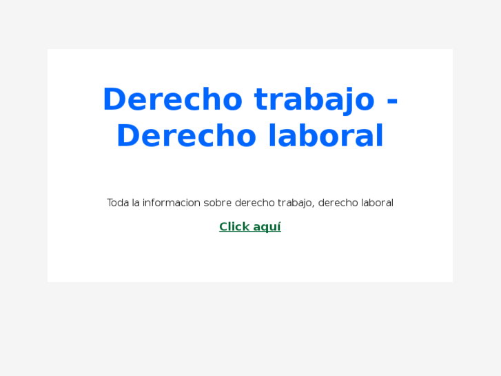 www.derechotrabajo.com