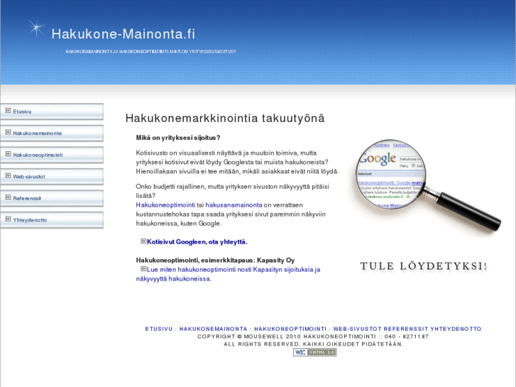 www.hakukone-mainonta.fi