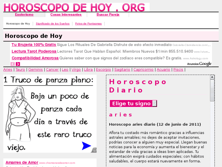 www.horoscopodehoy.org