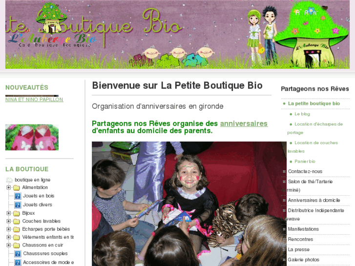 www.lapetiteboutiquebio.com