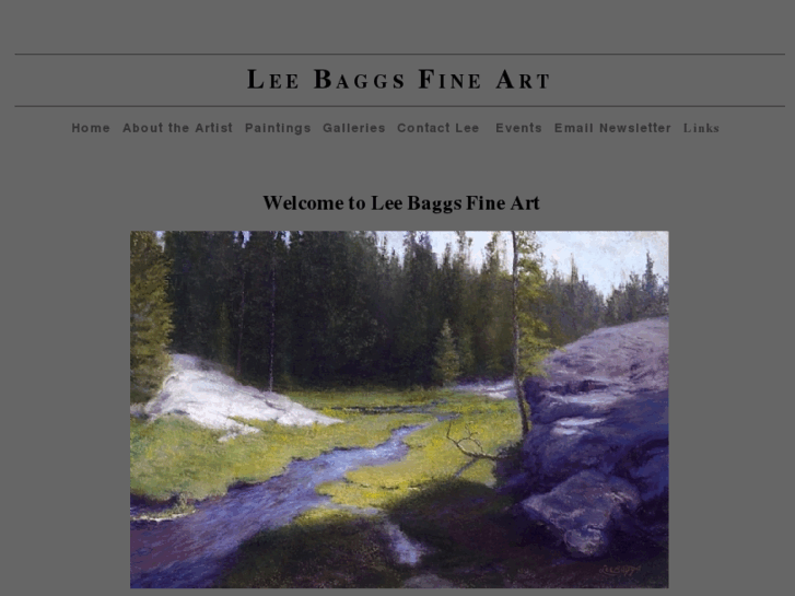 www.leebaggsfineart.com