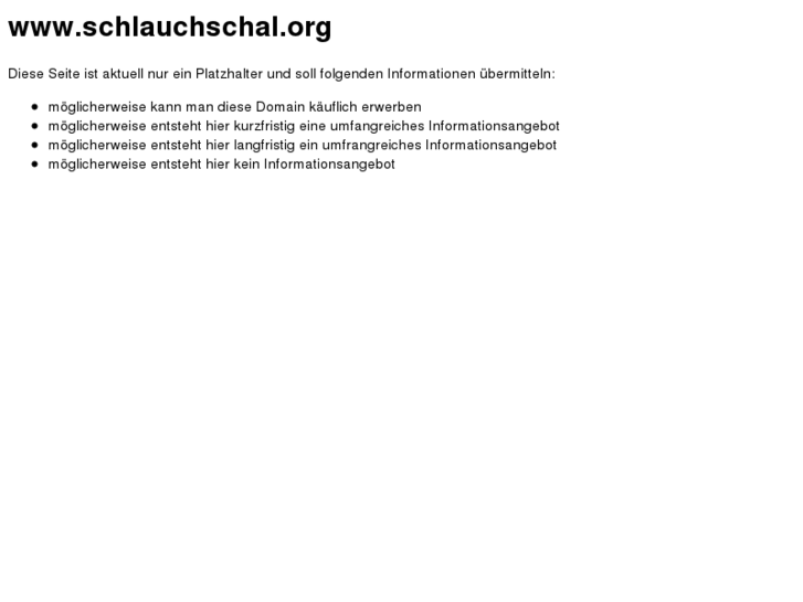 www.schlauchschal.org