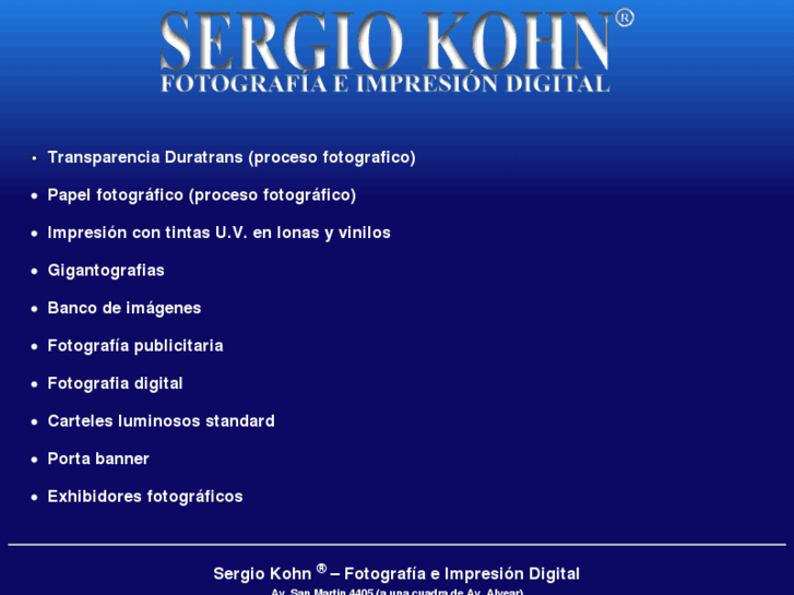 www.sergiokohn.com