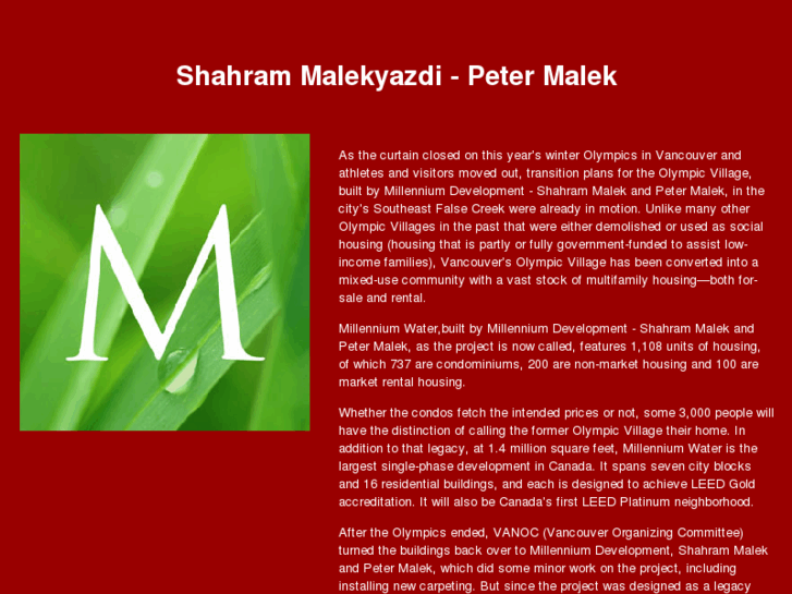 www.shahrammalekyazdi.com