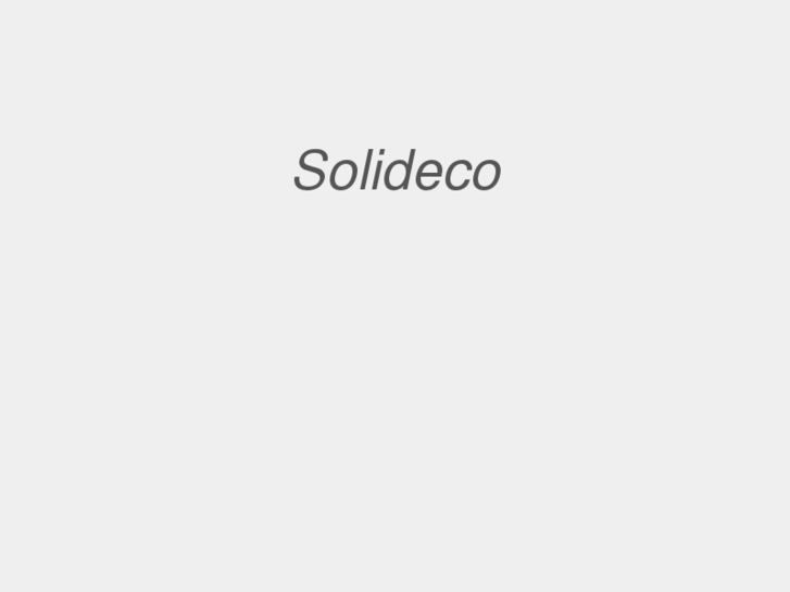 www.solideco.net