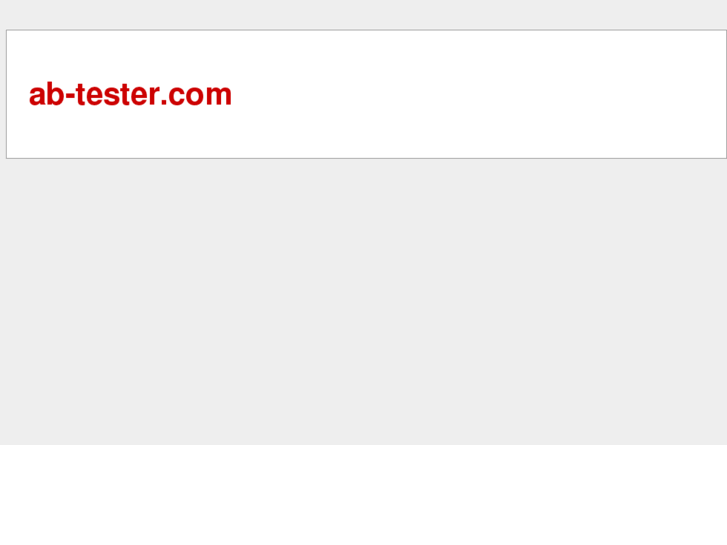 www.ab-tester.com