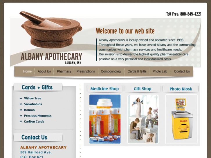 www.albanyapothecary.com