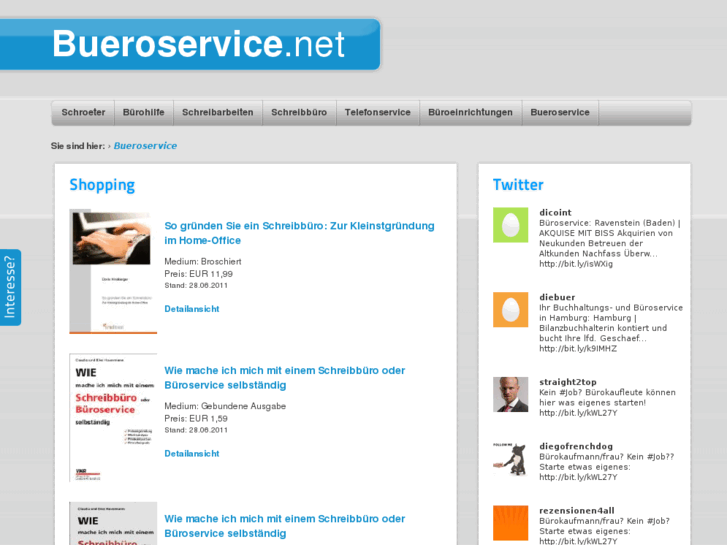 www.bueroservice.net