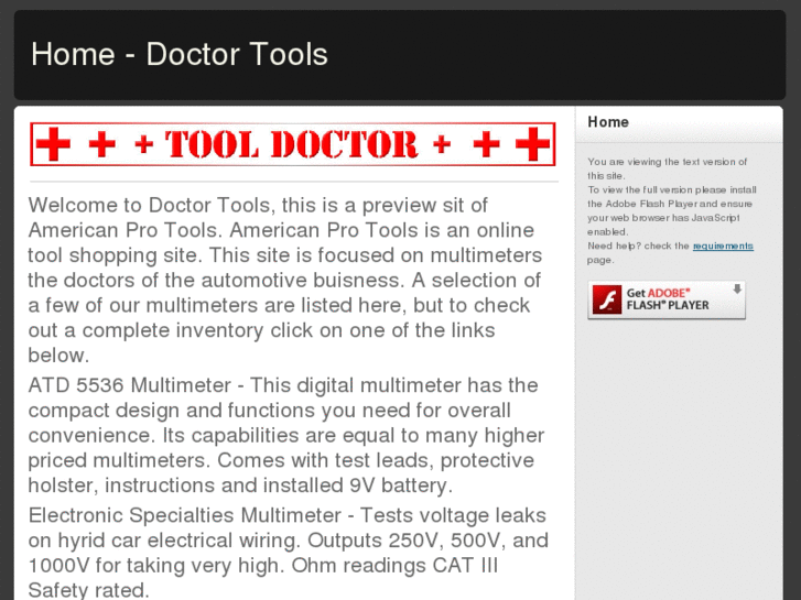 www.doctortools.info