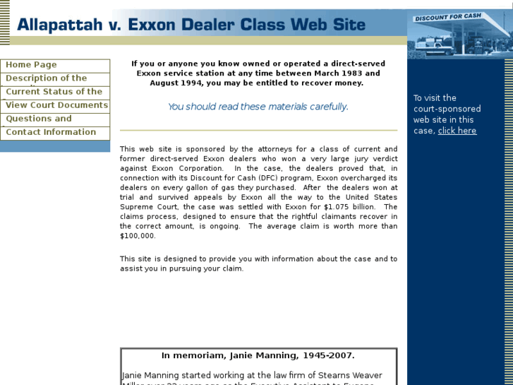 www.exxondealerattorneys.com
