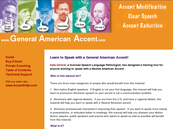 www.generalamericanaccent.com