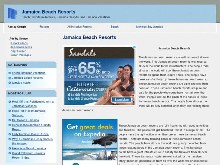 www.jamaicabeachresorts.net