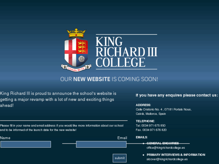 www.kingrichardcollege.es