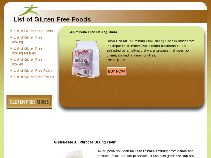 www.listofglutenfreefoods.com