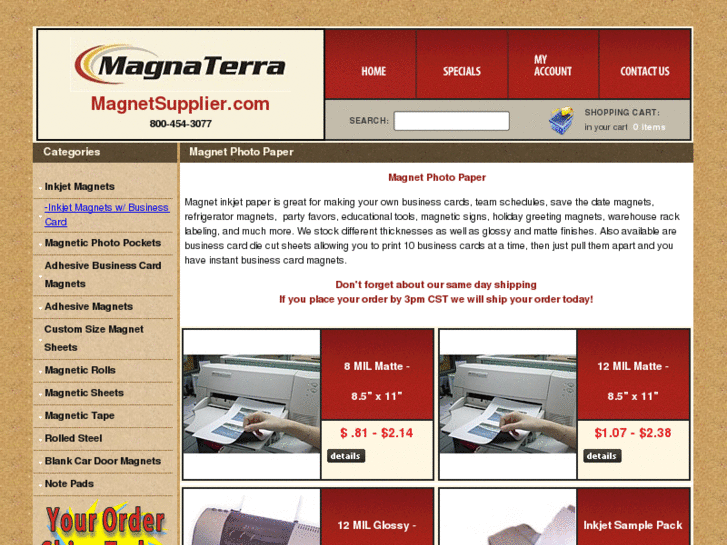 www.magnetphotopaper.com