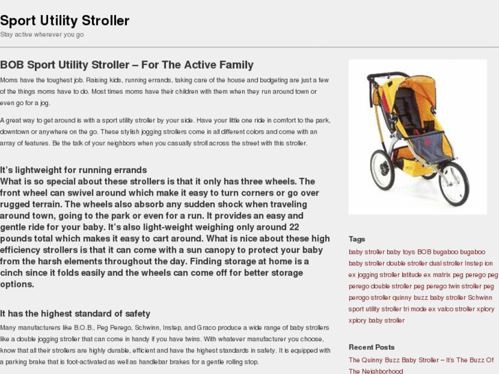 www.sportutilitystroller.net