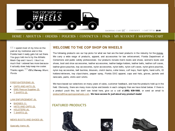 www.thecopshoponwheels.com