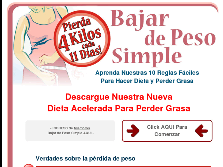 www.bajardepesosimple.com