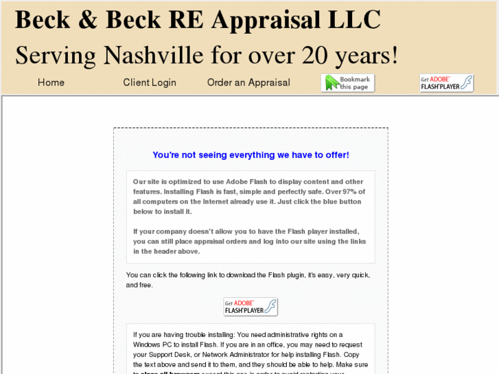 www.beckandbeckreappraisal.com