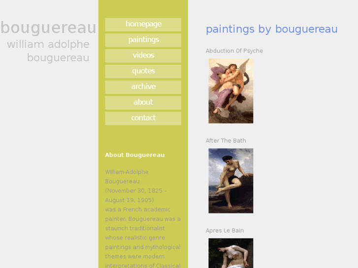 www.bouguereaupainting.com