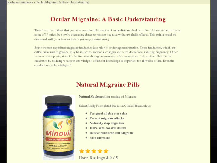 www.headachesmigraines.info