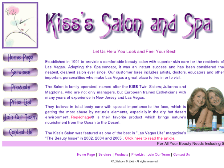 www.kiss-salon.com