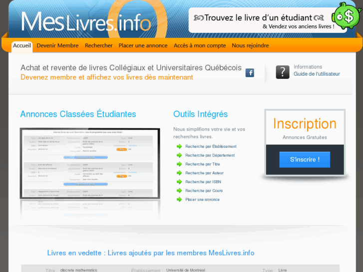 www.meslivres.info
