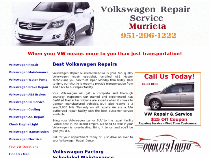 www.murrietavolkswagenrepair.com