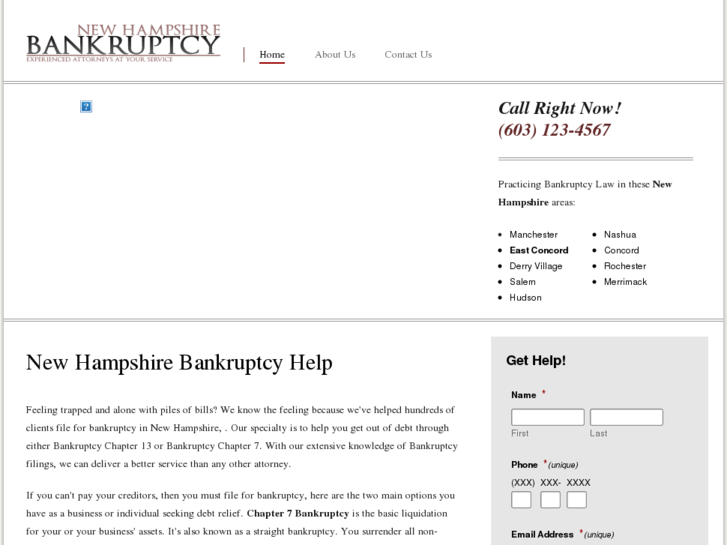 www.newhampshirebankruptcy.net