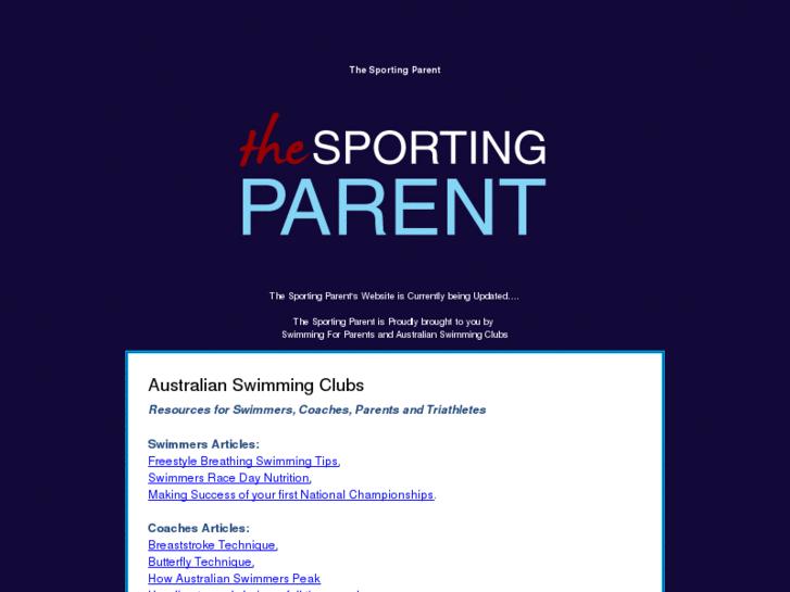 www.thesportingparent.com