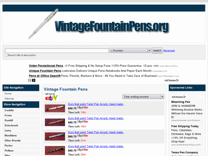 www.vintagefountainpens.org