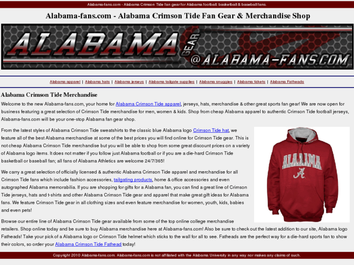 www.alabama-fans.com