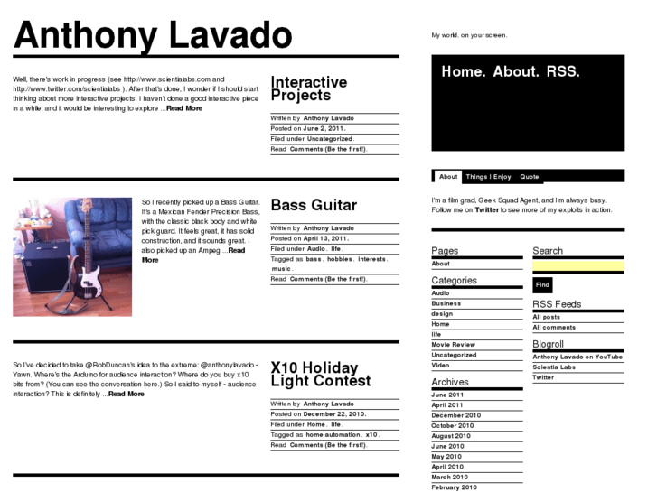 www.anthonylavado.com