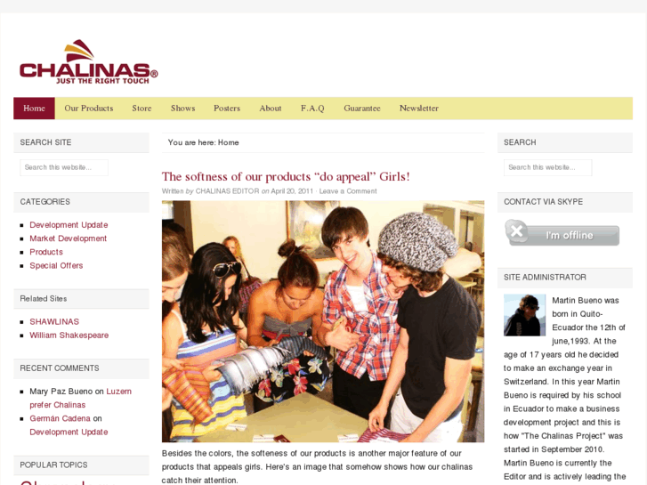 www.chalinas.com