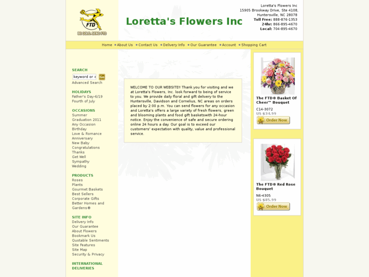 www.lorettasflowers.com