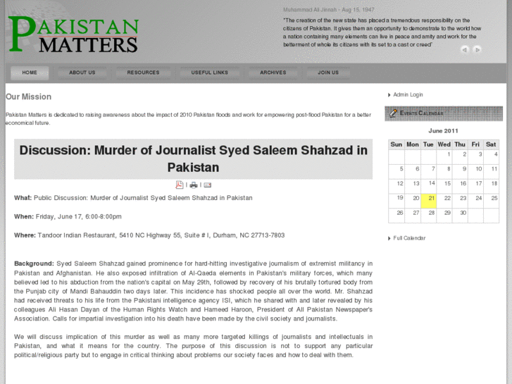 www.pakistanmatters.org